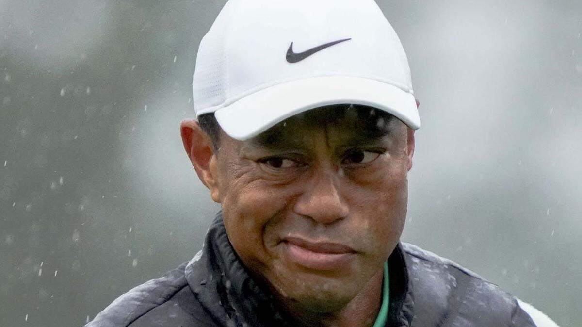 Tiger Woods made the cut at the Masters but opted to withdraw Sunday morning.
