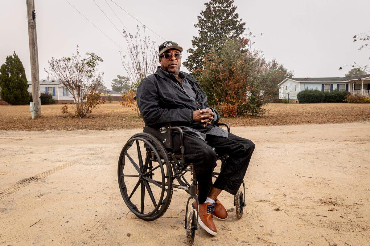 Joe Walker was exposed to toxic chlorine gas in 2005 when a two trains collided in Graniteville. He blames health conditions including breathing issues on the exposure.