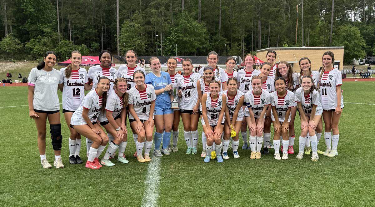 Cardinal Newman girls finished runner-up to Porter-Guad in SCISA Class 4A soccer.