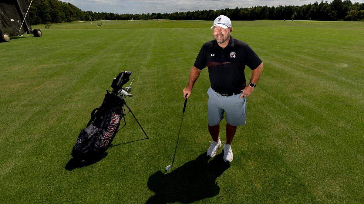 South Carolina golf coach Rob Bradley