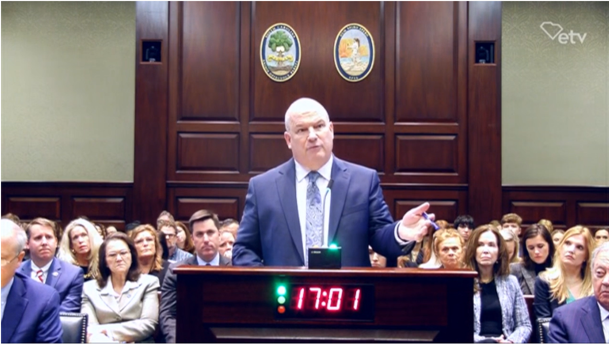 Murdaugh attorney Jim Griffin argues at the S.C. Supreme Court on Feb. 11, 2026