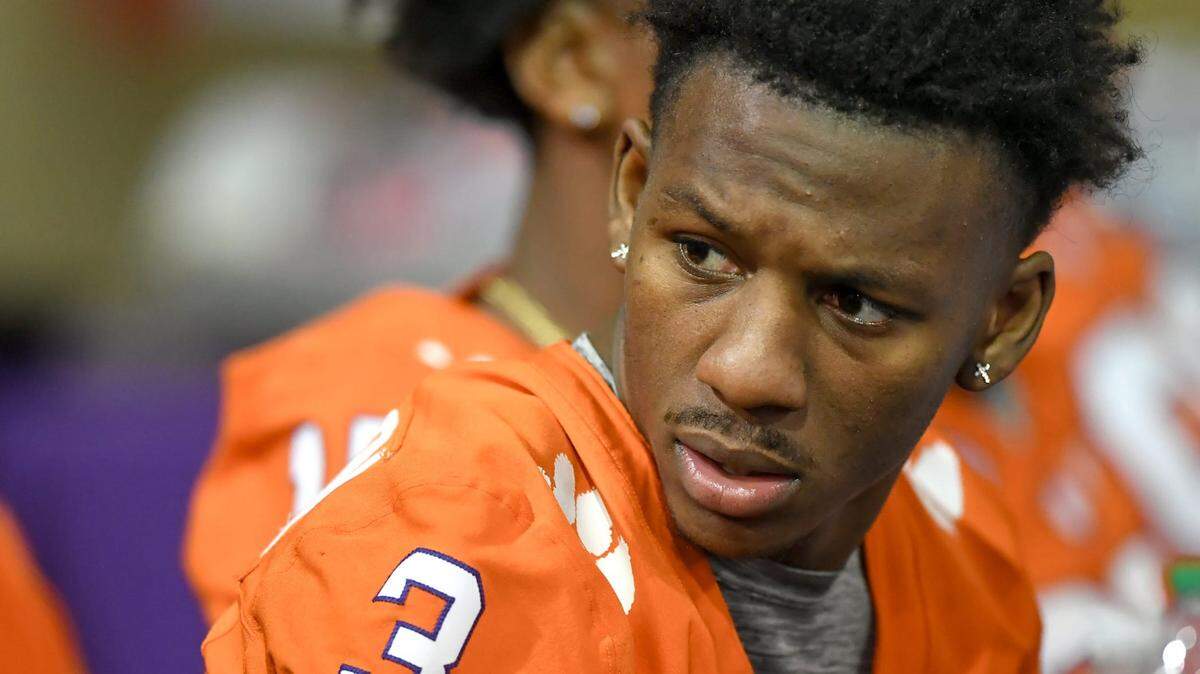 Clemson freshman Marquise Henderson (3) during a National Signing Day wrapup event Feb 5, 2025