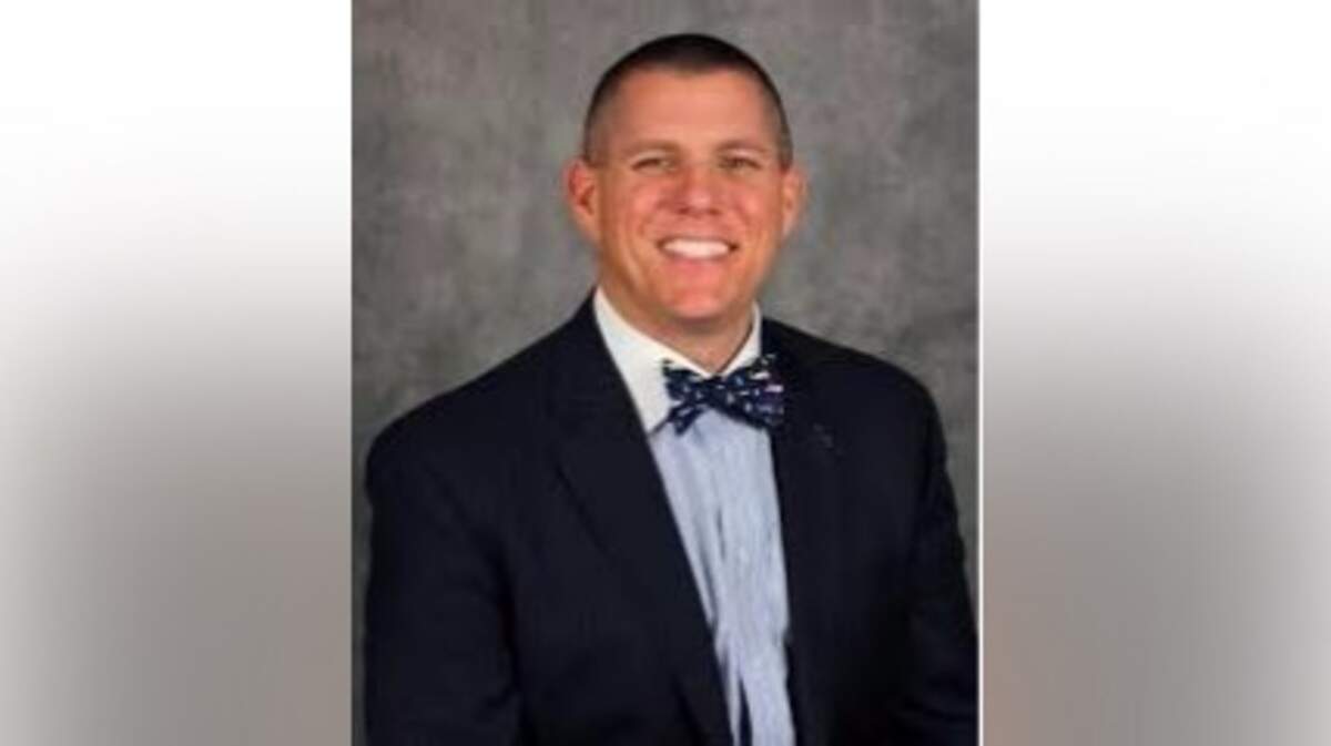 River Bluff High School principal Lucas Clamp