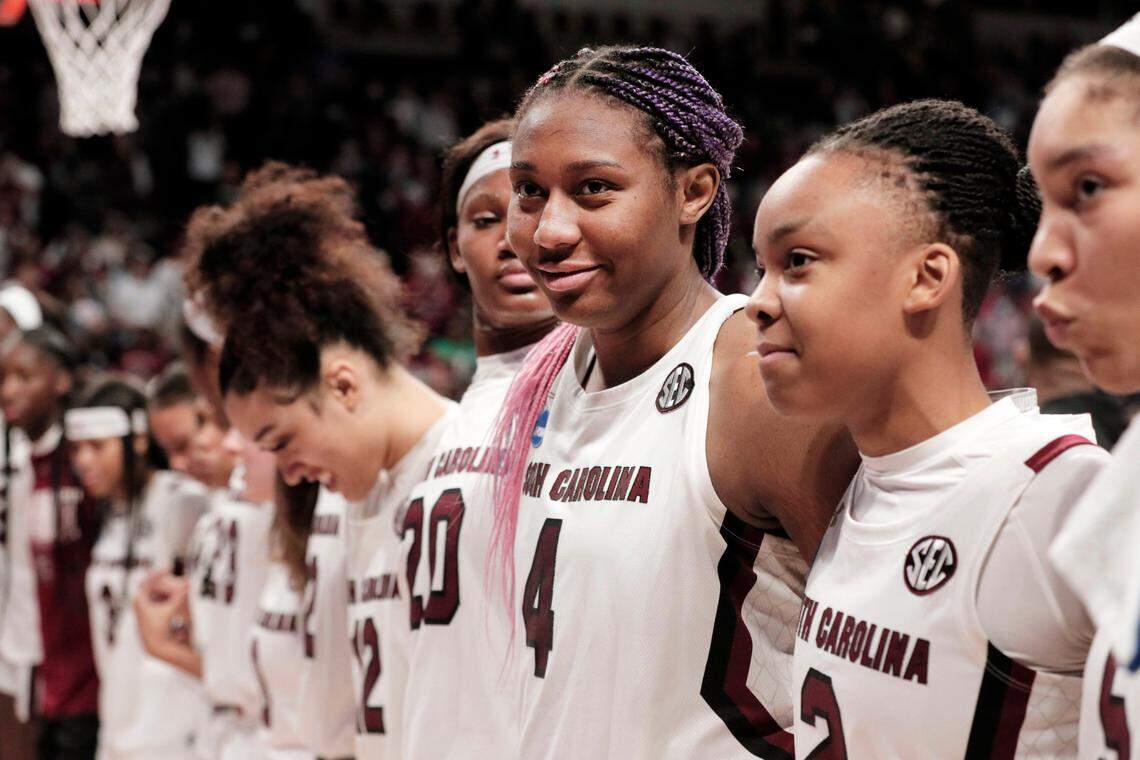Aliyah Boston and her South Carolina teammates have their sights set on another Final Four run.
