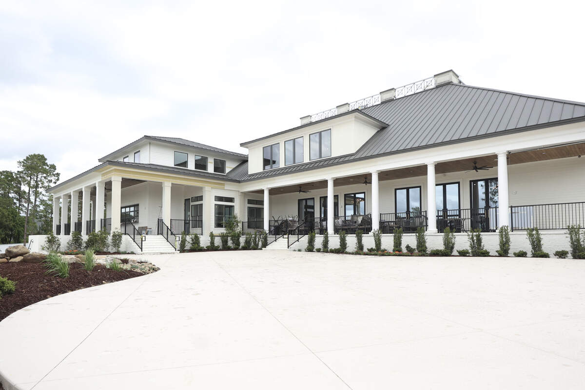 The clubhouse at Woodcreek Club has been renovated for the Korn Ferry Tour’s Colonial Life Charity Classic golf tournament starting on Thursday, May 14, 2026.