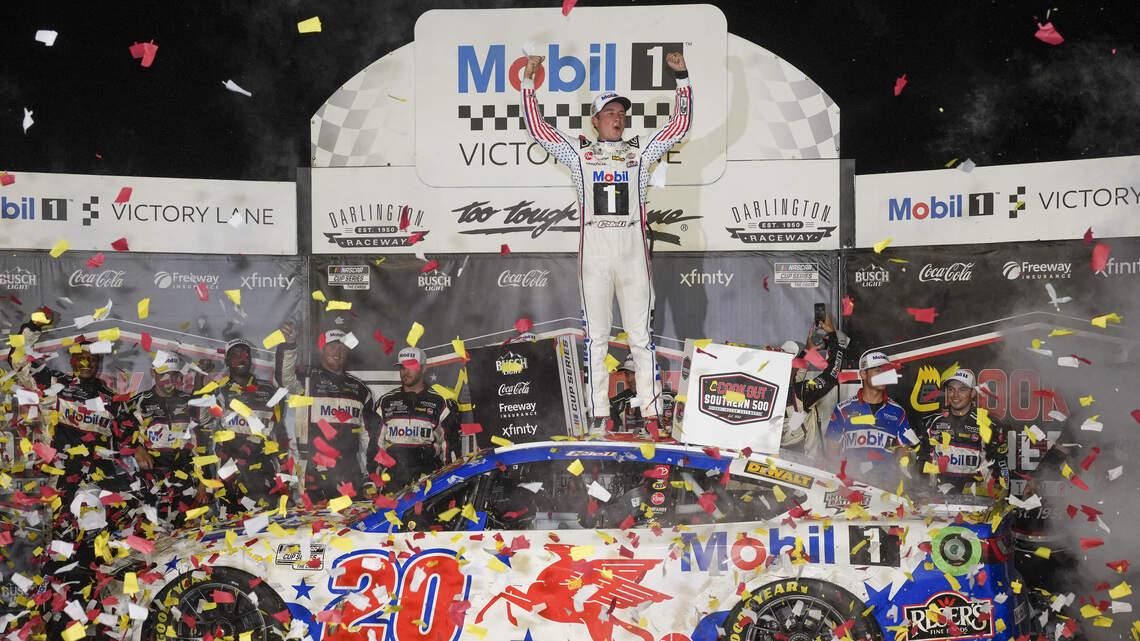 The Chase begins with Christopher Bell victory in Southern 500 at Darlington