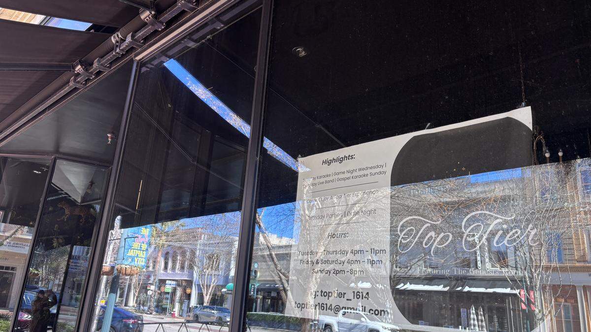 Top Tier featuring the Genesis Room is a restaurant on Columbia’s Main Street that has not been allowed to sell alcohol for over a year as it fights the Department of Reveue over permits to sell alcohol.