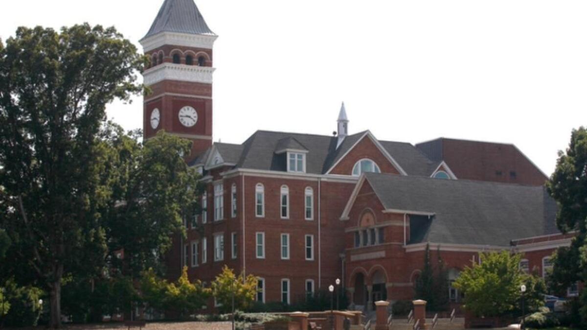 
Clemson University’s Tillman Hall.
