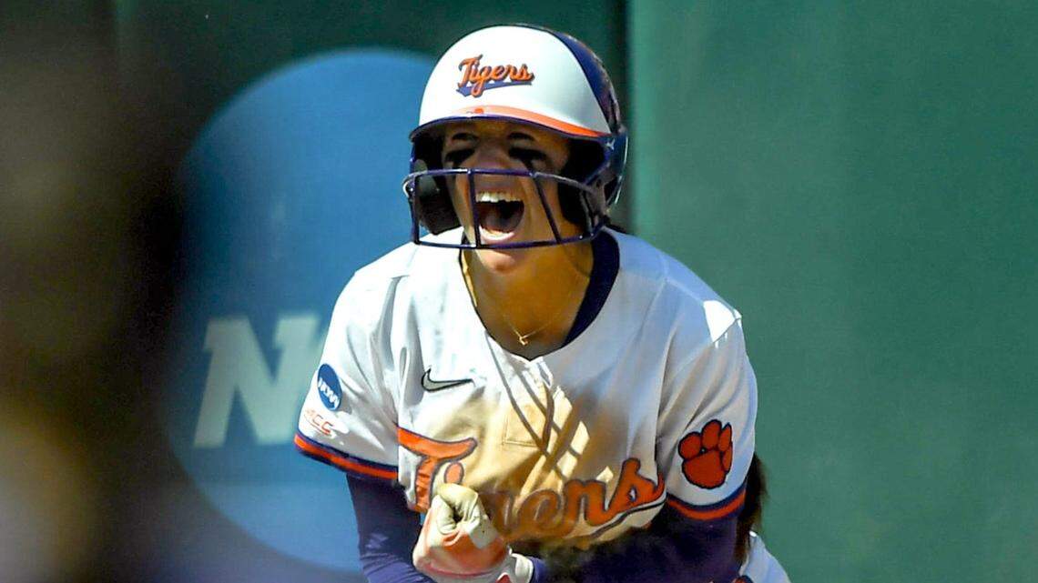 Clemson senior Aby Vieira (4)
