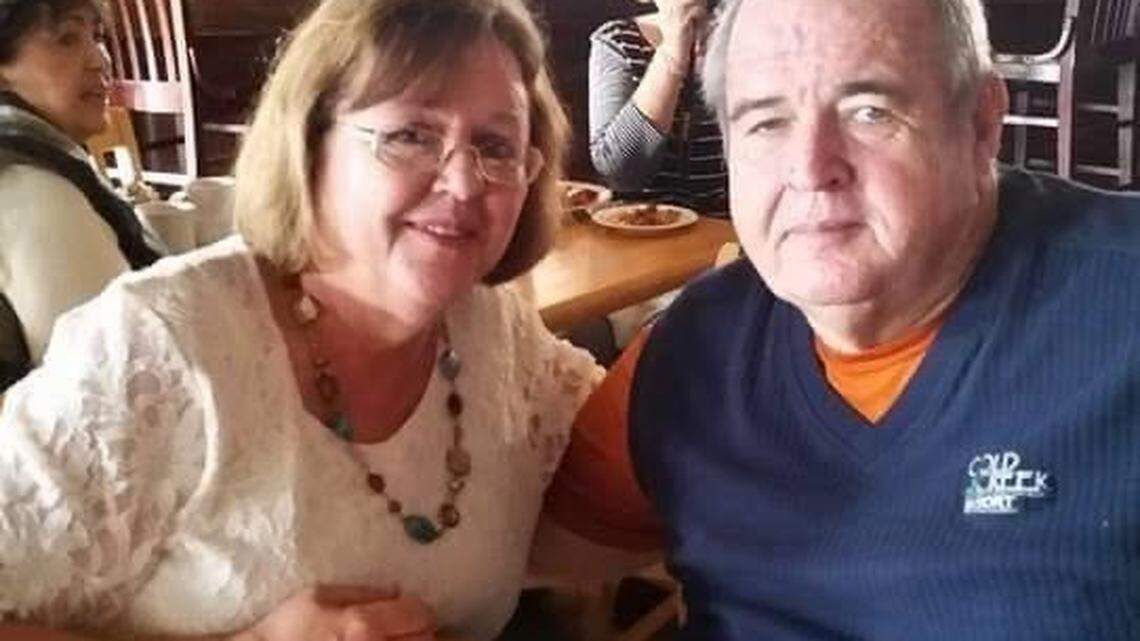 Sump Strickland, right, was a former North Myrtle Beach City Councilman who died of the coronavirus. He is pictured here with his wife, Punkin.