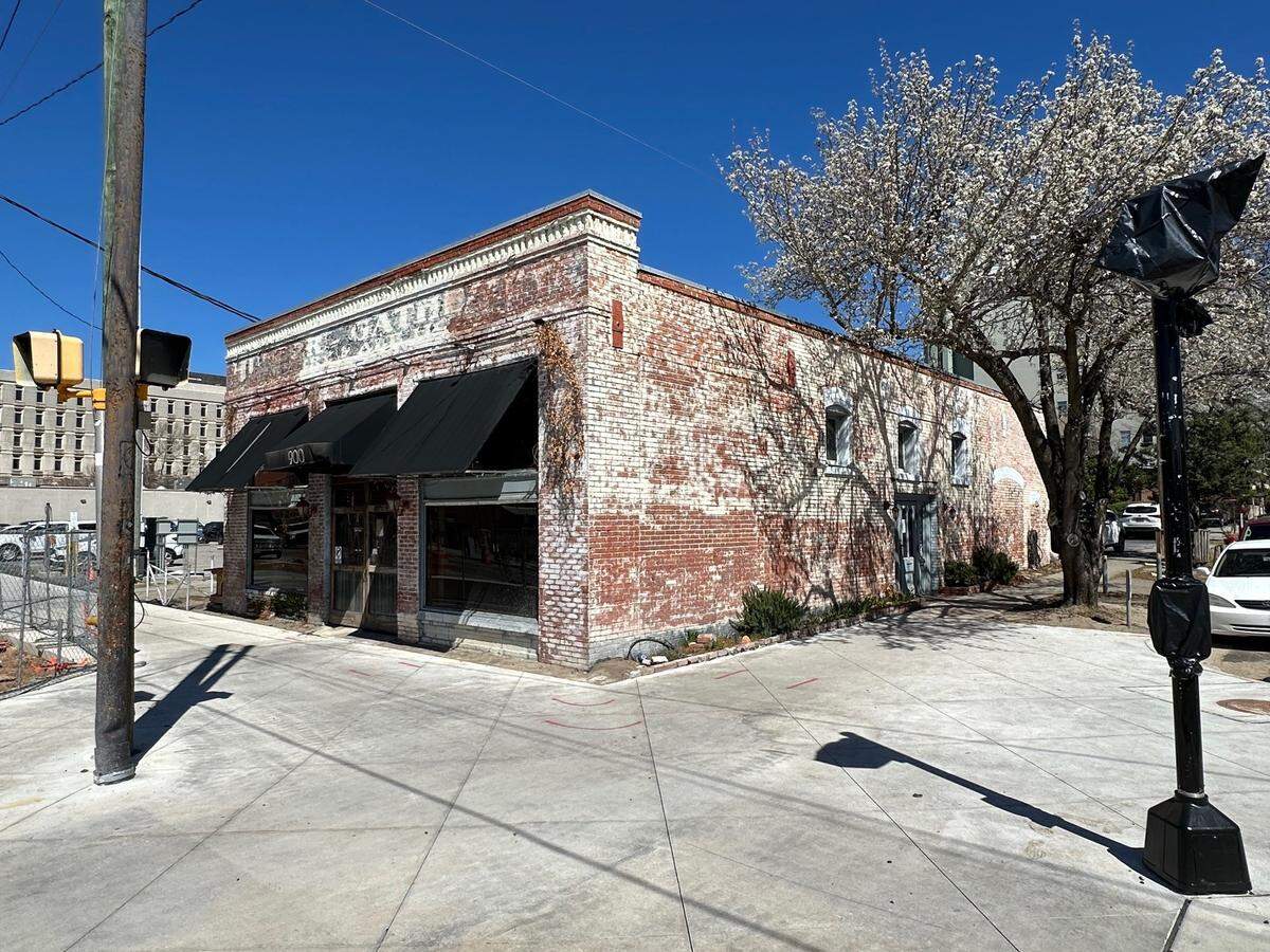 The former Hunter-Gatherer building at 900 Main St. in Columbia.