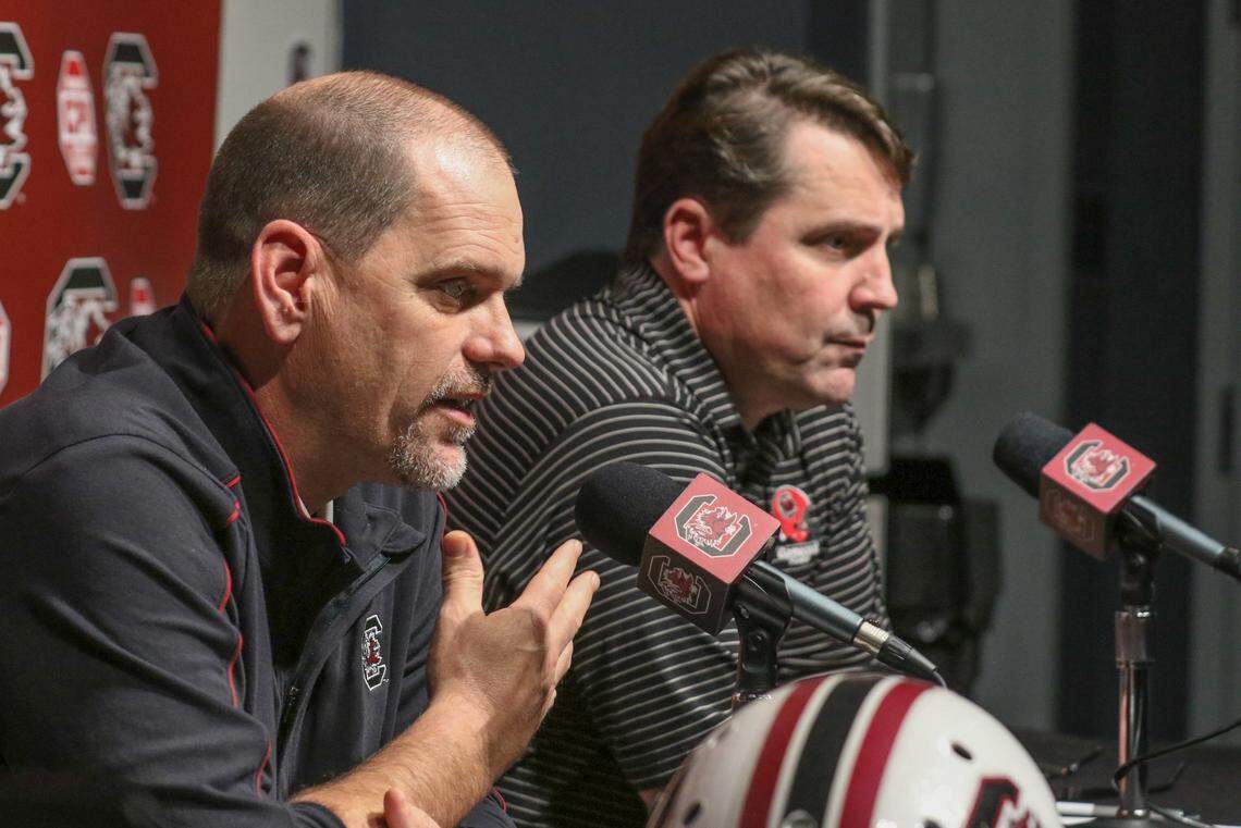 Mike Bobo was hired Dec. 16, 2019, as the new offensive coordinator for South Carolina.