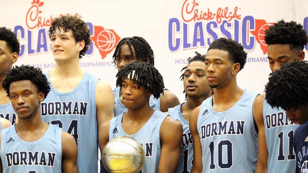 Dorman won the American Division finals of the 2019 Chick-fil-A Classic at Richland Northeast High School.