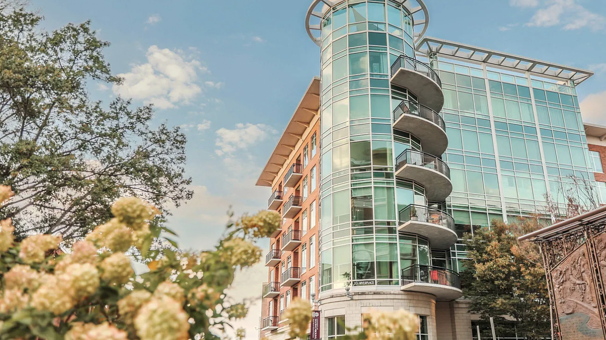 The Terrace at RiverPlace 8th floor condo is available for $1.349 million.