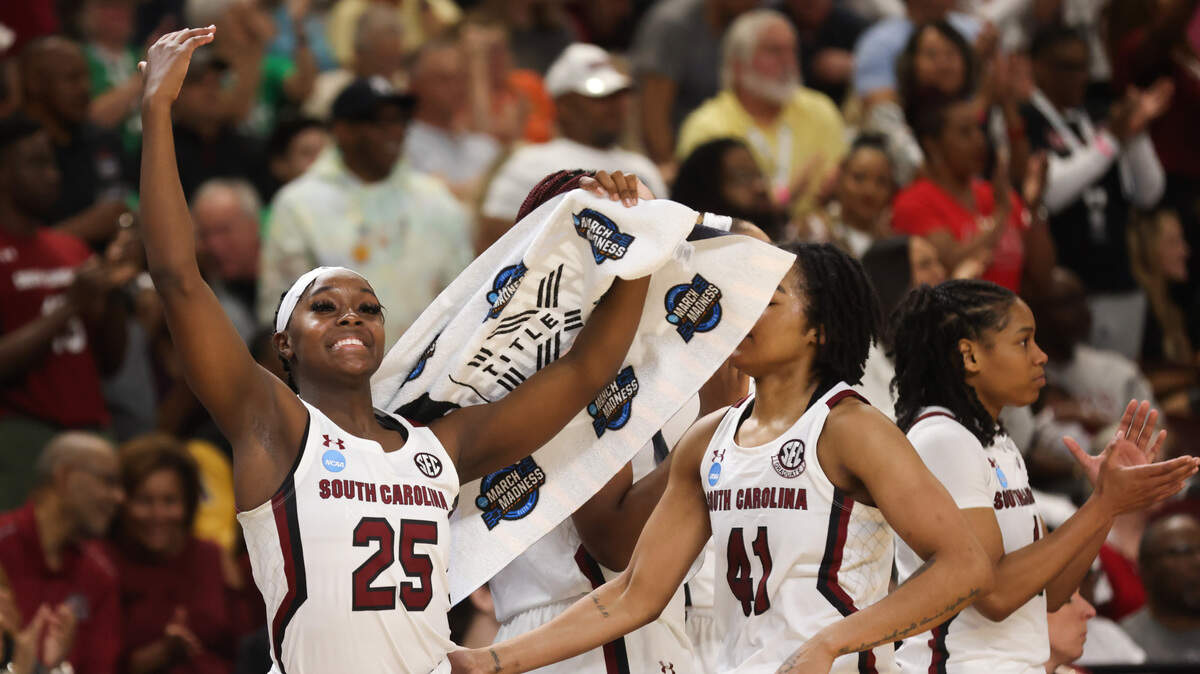 South Carolina Gamecocks guard Raven Johnson (25)