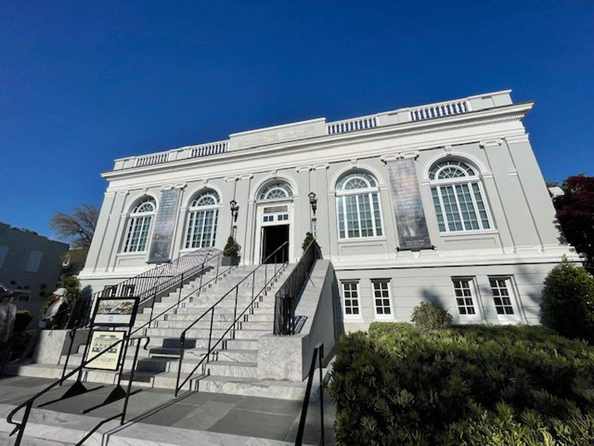 The Charleston Library Society is shown on April 23, 2024