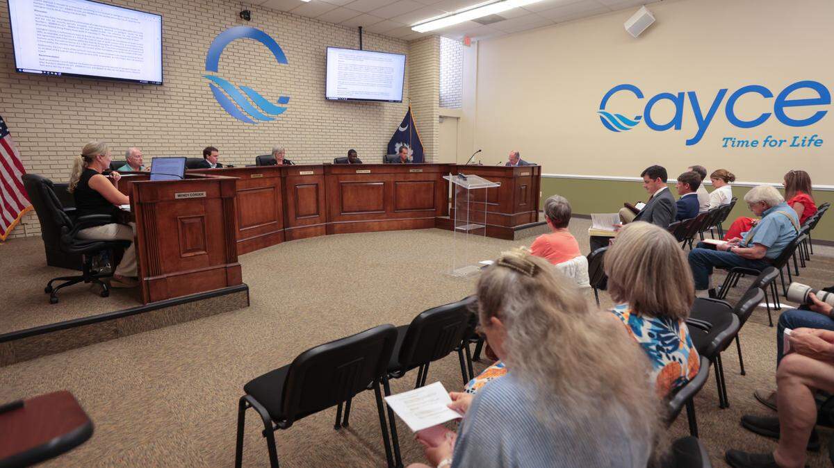 A meeting of the Cayce City Council on Wednesday, May, 21, 2025.