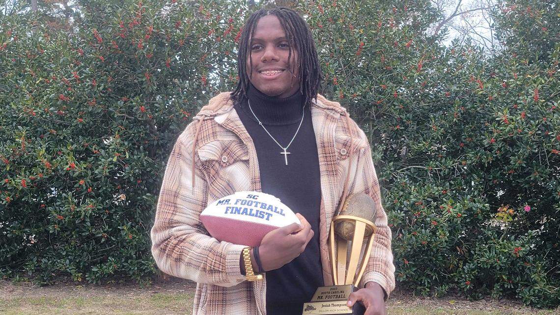 Gamecock commitment Josiah Thompson named South Carolina’s Mr. Football for 2023
