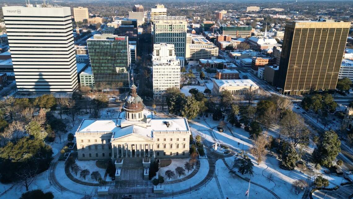 Snow has stopped falling but winter weather remains a threat in the Midlands