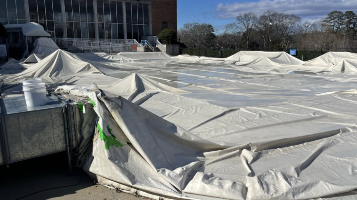 The main branch of the Greenville YMCA has closed its outdoor pool until a winter cover destroyed by vandals is replaced.
