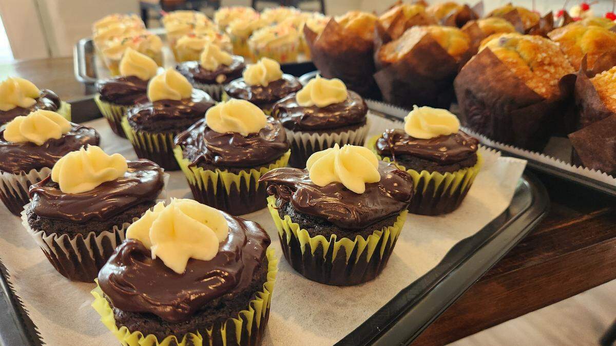 Cupcakes and muffins from Twisted Whisk in Lexington, SC.
