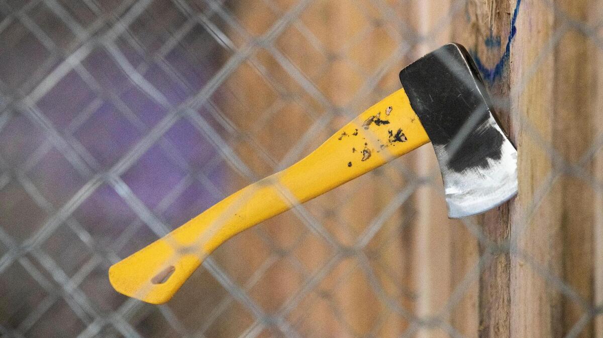 An axe throwing venue south of Myrtle Beach closed its doors recently.