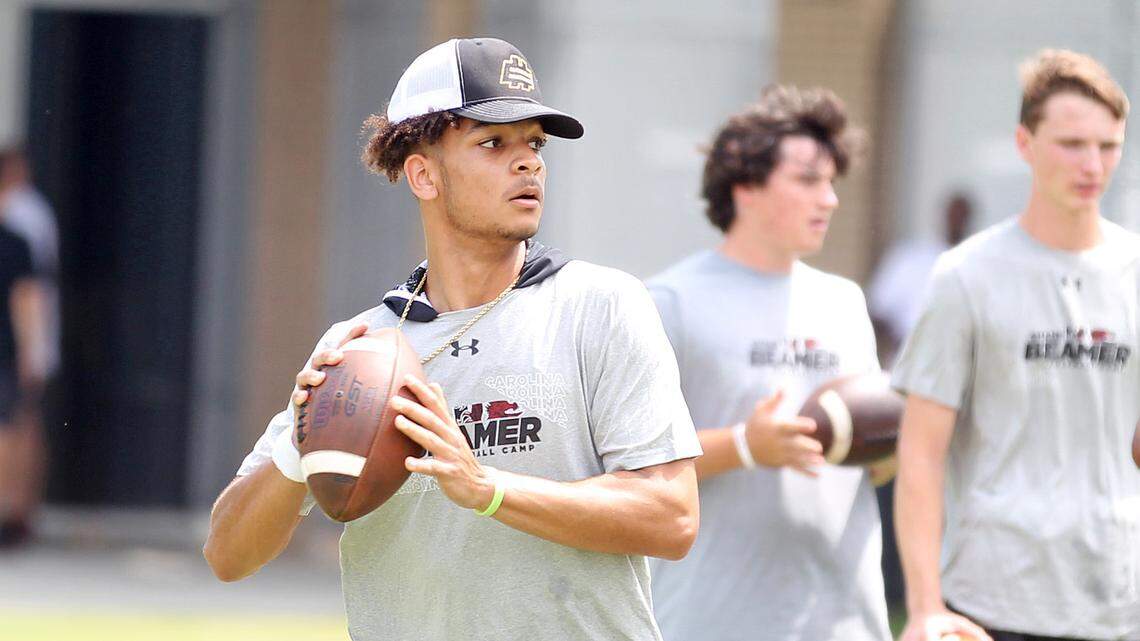 South Carolina Class of 2022 quarterback commitment Braden Davis