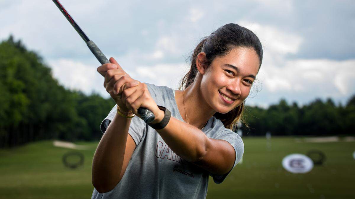 University of South Carolina golfer Eila Galitsky