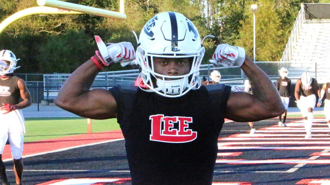 South Carolina running back commitment Caleb McDowell from Lee County High School in Georgia.