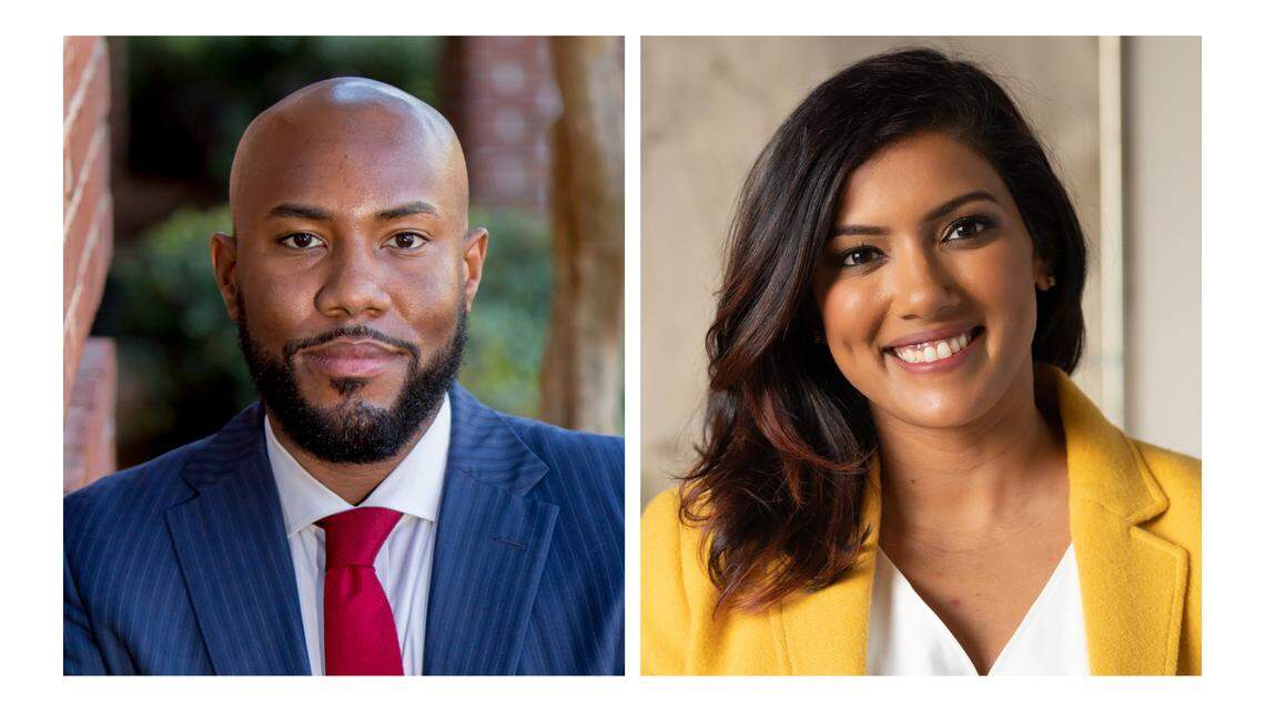 Tyler Bailey and Dr. Aditi Bussells