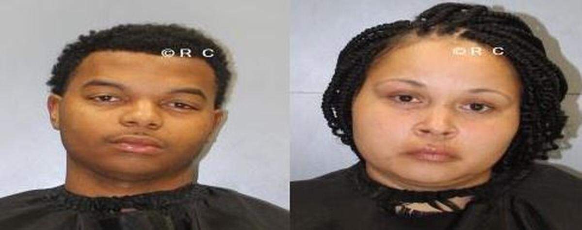 Michael D. Hinson Jr. and Stephanie Perez-Ray were arrested after a fight with another couple, the Richland County Sheriff’s Department said.