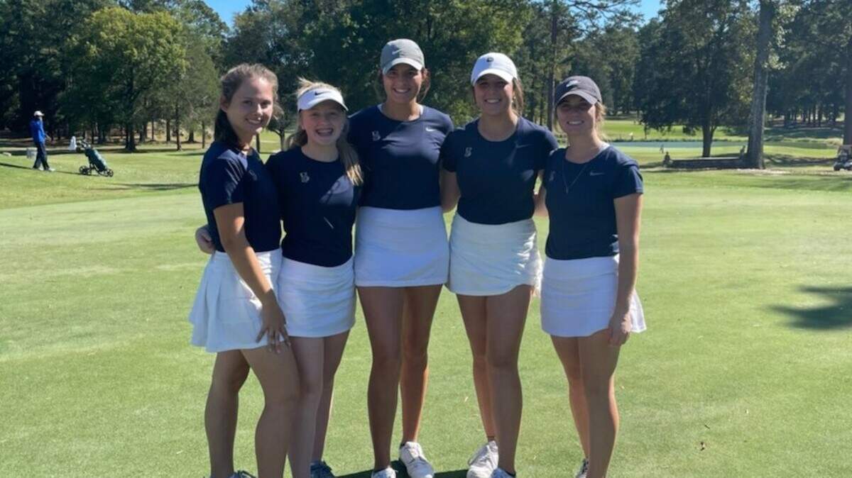 Blythewood girls golf team won the 2021 Class 5A Upper State championship at Chester Golf Course.