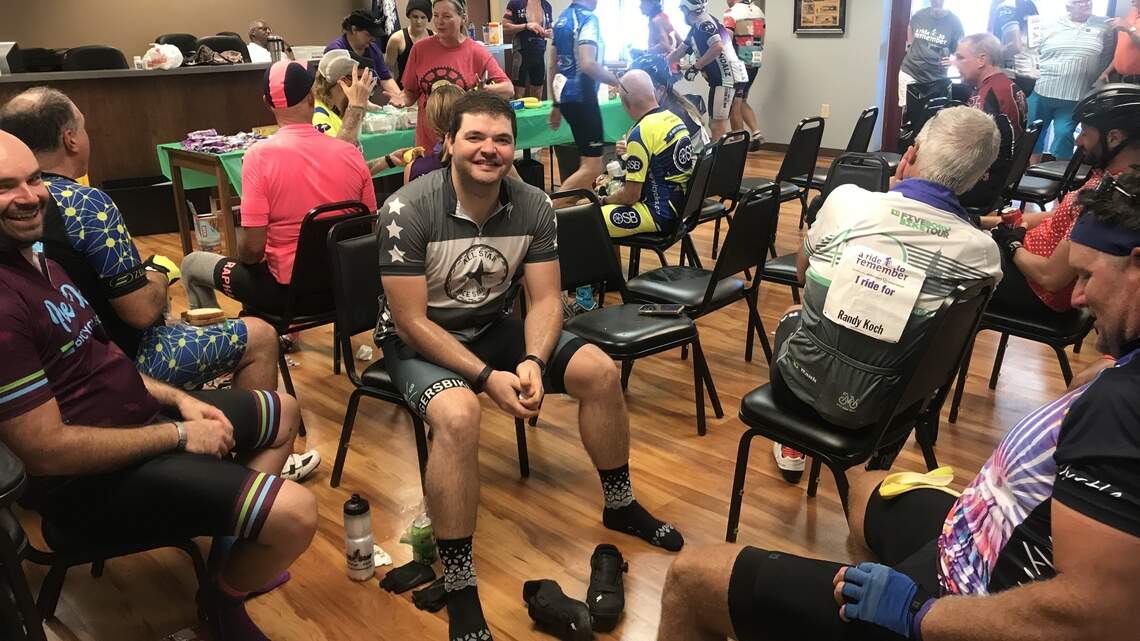 ‘It’s more that just riding.’ Cyclists ride across SC for Alzheimer fundraiser