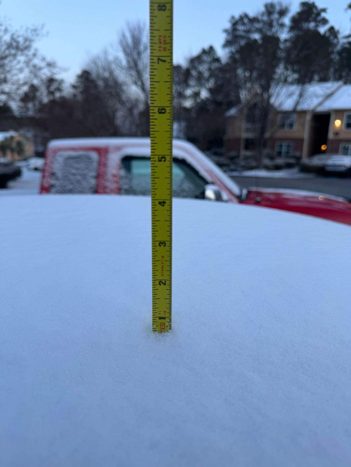 Images of snow from across the Midlands.