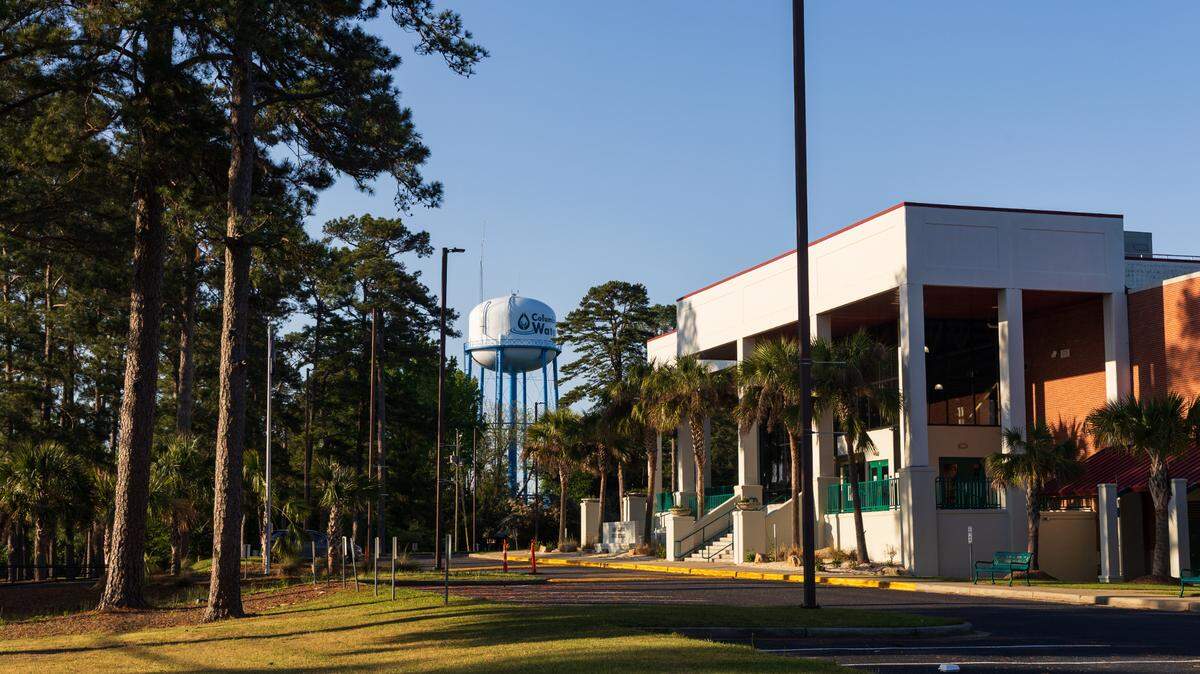 Eau Claire High School in Columbia, South Carolina on Tuesday, April 8, 2025. 