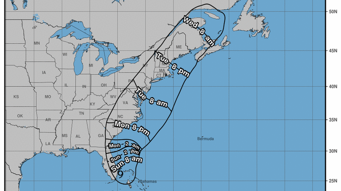 Tropical storm Isaias live updates: Warnings issued for parts of South Carolina