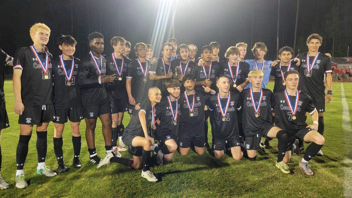 The Cardinal Newman boys soccer team defeated Hammond to win the SCISA Class 4A state title.