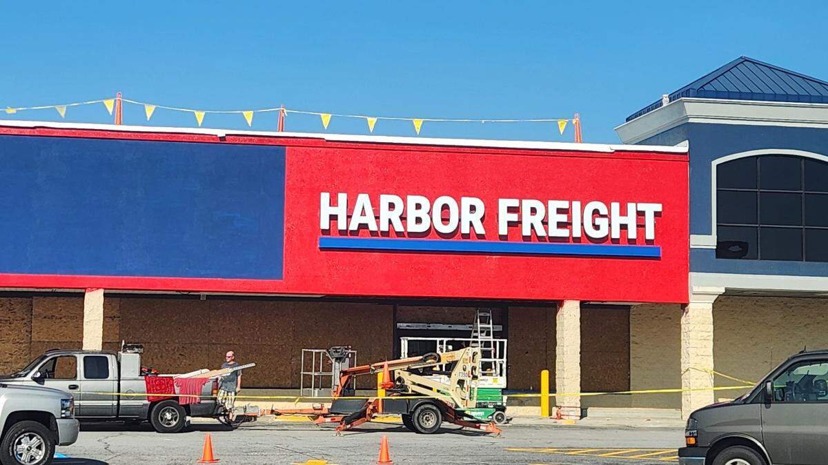 Harbor Freight Tools, the national hardware company, is prepping a new store at 2347 Augusta Road in West Columbia.