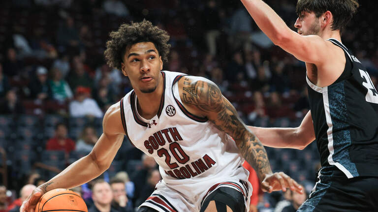 Photos: South Carolina men’s basketball plays Stetson