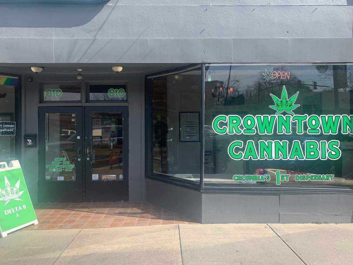 Crowntown Cannabis, a vape shop in Columbia’s Five Points, was raided in January. Police confiscated 15-20 lbs of “green plant-like material” they perceived to me marijuana. The owner asserts he was only selling legal hemp products.