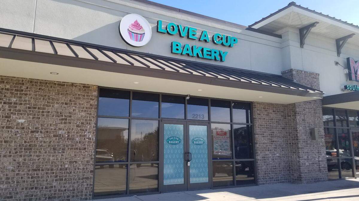 The Love-A-Cup Bakery, which specializes in cupcakes and other sweet treats and breads, is set to open at 2213 Augusta Road in West Columbia.