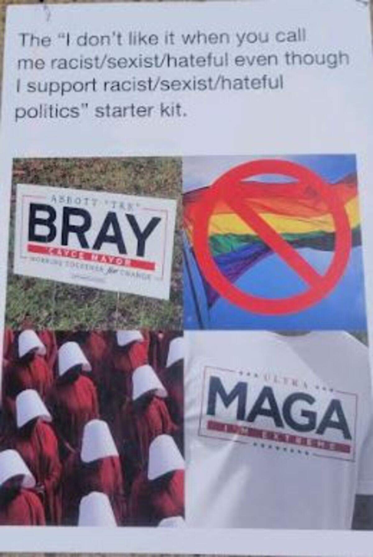 A mailer sent out in the Cayce mayor’s race.