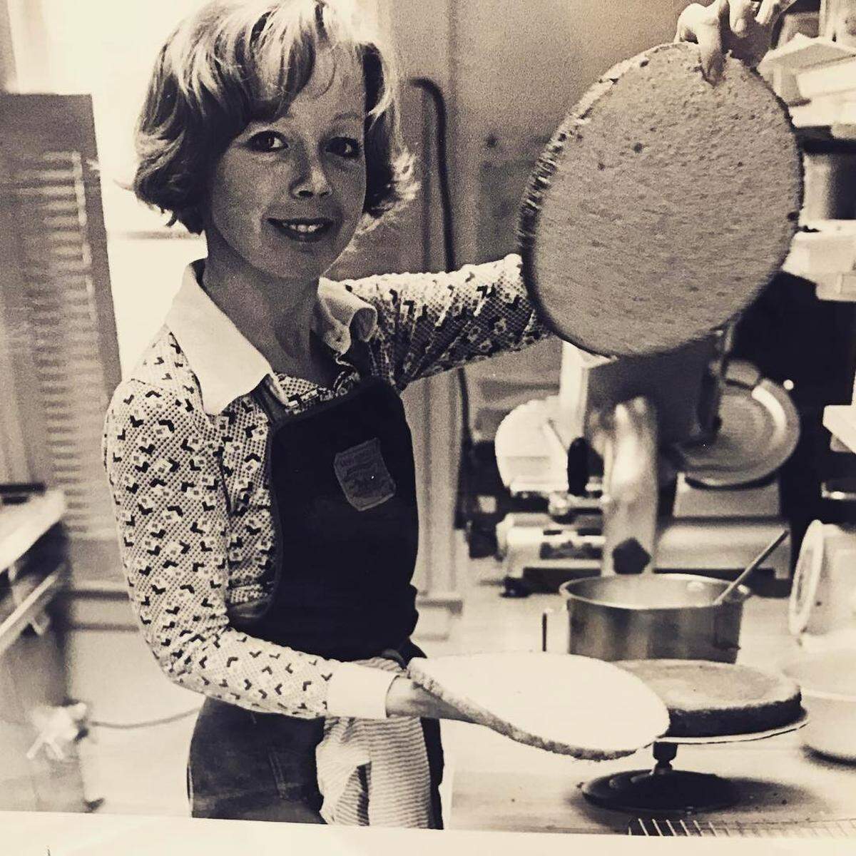 Signe in her new Signe’s World deli in the early 1970s.