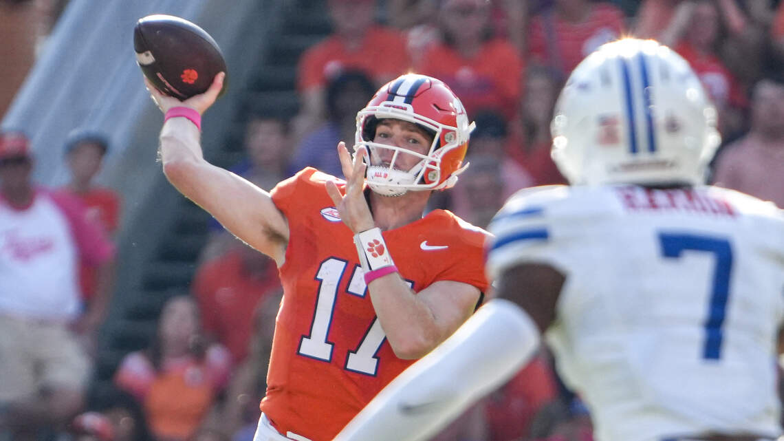 It’s official: Clemson football, Dabo name starting quarterback for LSU game