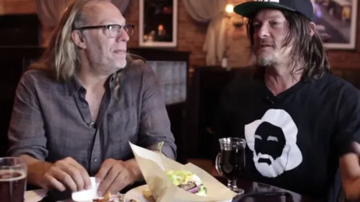 Greg Nicotero, left, and Norman Reedus of “The Wwalking Dead” will open the fifth location of their restaurant chain Nic and Norman’s in Greenviller, SC.