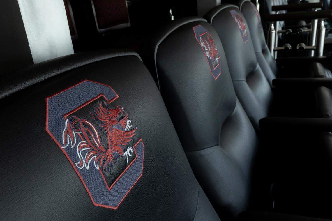 The 18 suites at Williams-Brice Stadium have eight bar seats and 16 padded stadium seats for watching the game. The waiting list for a suite is more than 120 people long. One has not come available since 2016.