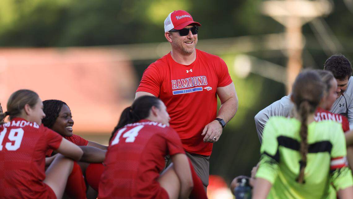 Proud dad, former Gamecock Ryan Brewer enjoys new role: girls soccer coach