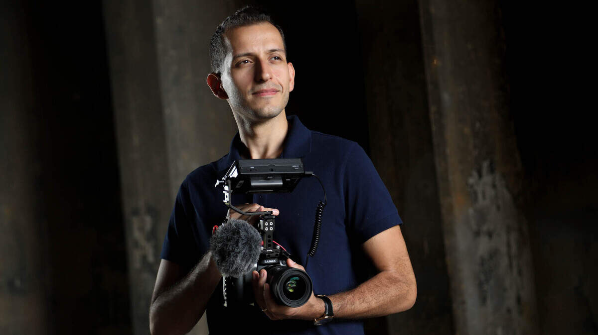 Daniel Yilmaz took the advice of a friend to “not be afraid to fail” when he and his wife started their own video production and website development company.
