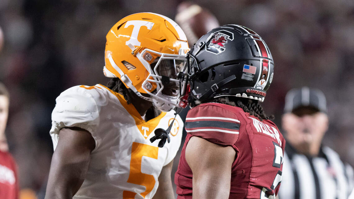Game time set for South Carolina vs. Tennessee football game