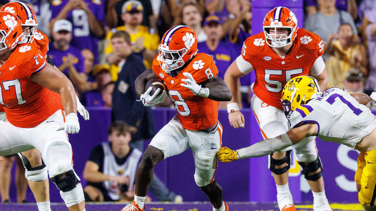 Clemson football releases first depth chart of 2026. Here’s who made the list